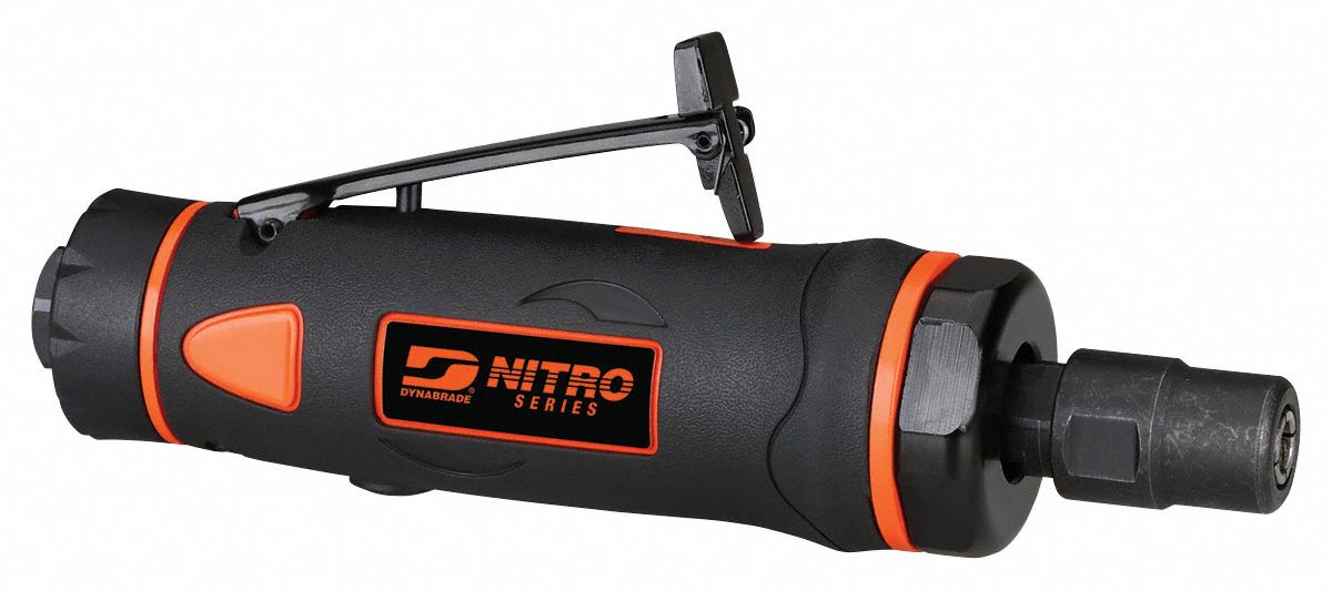 Die Grinder: 0.3 hp Horsepower, 25, 000 RPM Max. Speed, 1/4 in Collet Size, Straight Tool