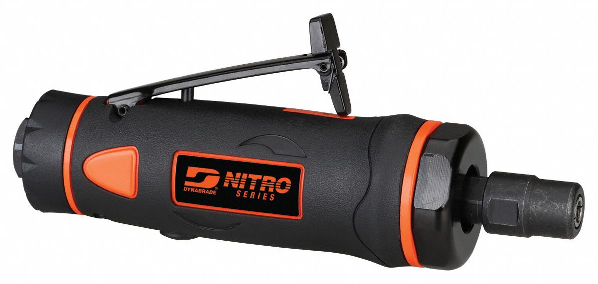 Die Grinder: 0.5 hp Horsepower, 20, 000 RPM Max. Speed, 1/4 in Collet Size, 7 in Overall Lg