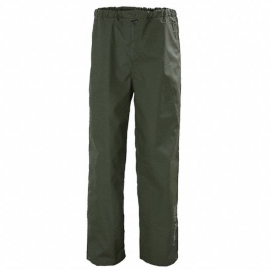 Pushbutton Green One-leg Trousers