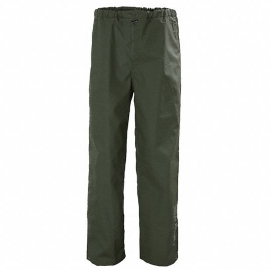 Waterproof Rain Pants - All-Season Polyurethane (PK 5 Pants) - M