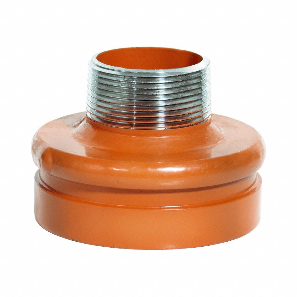 GRUVLOK, Concentric Reducer, 2 in x 3/4 in, Metal Pipe Elbow - 408GT8 ...