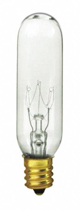 Incandescent, 15 W, T6