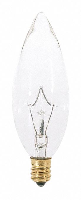 Incandescent 25 W BA9