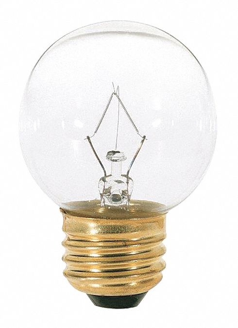 Incandescent, 25 W, G16