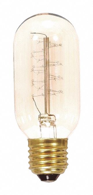 Incandescent, 40 W, T14
