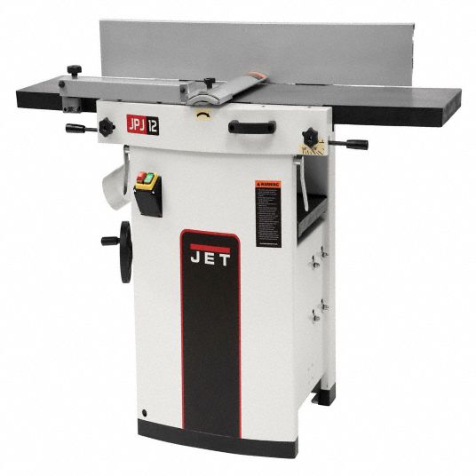 JET Planer/Jointer Combo 115V, SinglePhase, 12.5 A, 3 hp, 12 in Max