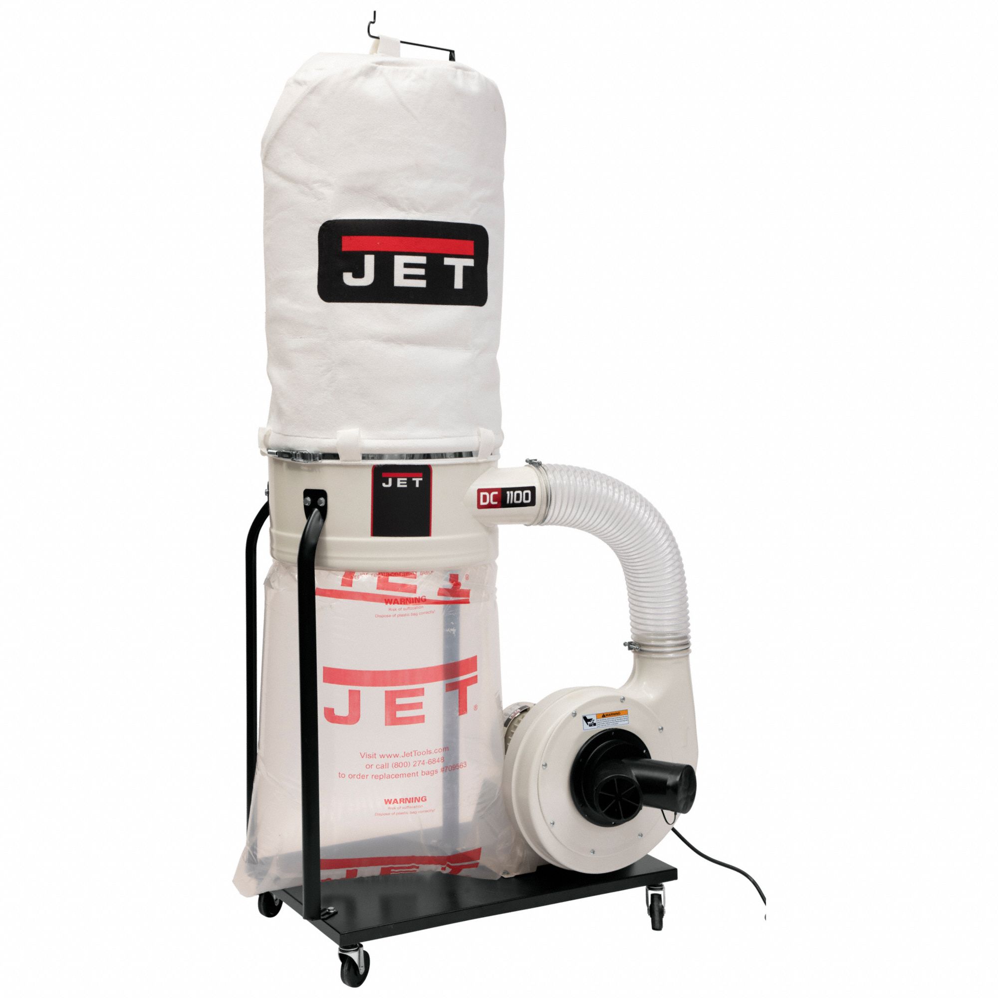 JET, SingleStage, 115/230V AC, Wood Dust Collector 36VE30708658K