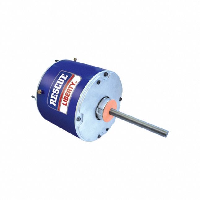 Condenser Fan Motor: Stud Mount, Totally Enclosed Air-Over, 1/3 hp Nameplate Horsepower