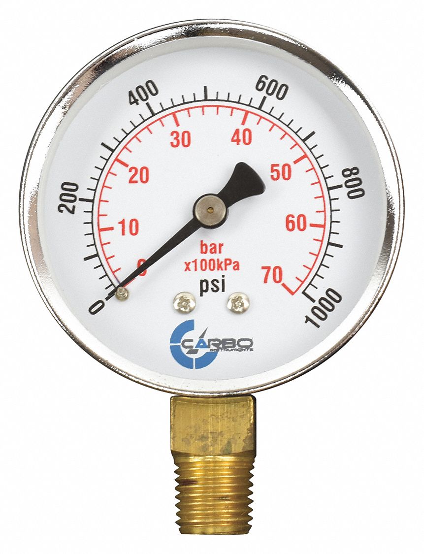 Pressure Gauge, Dry,