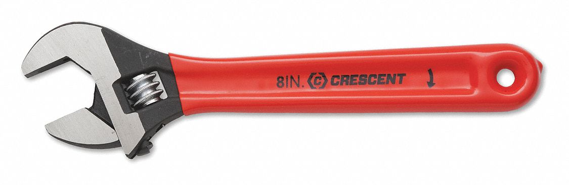 Wrench, Adjustable, Black,