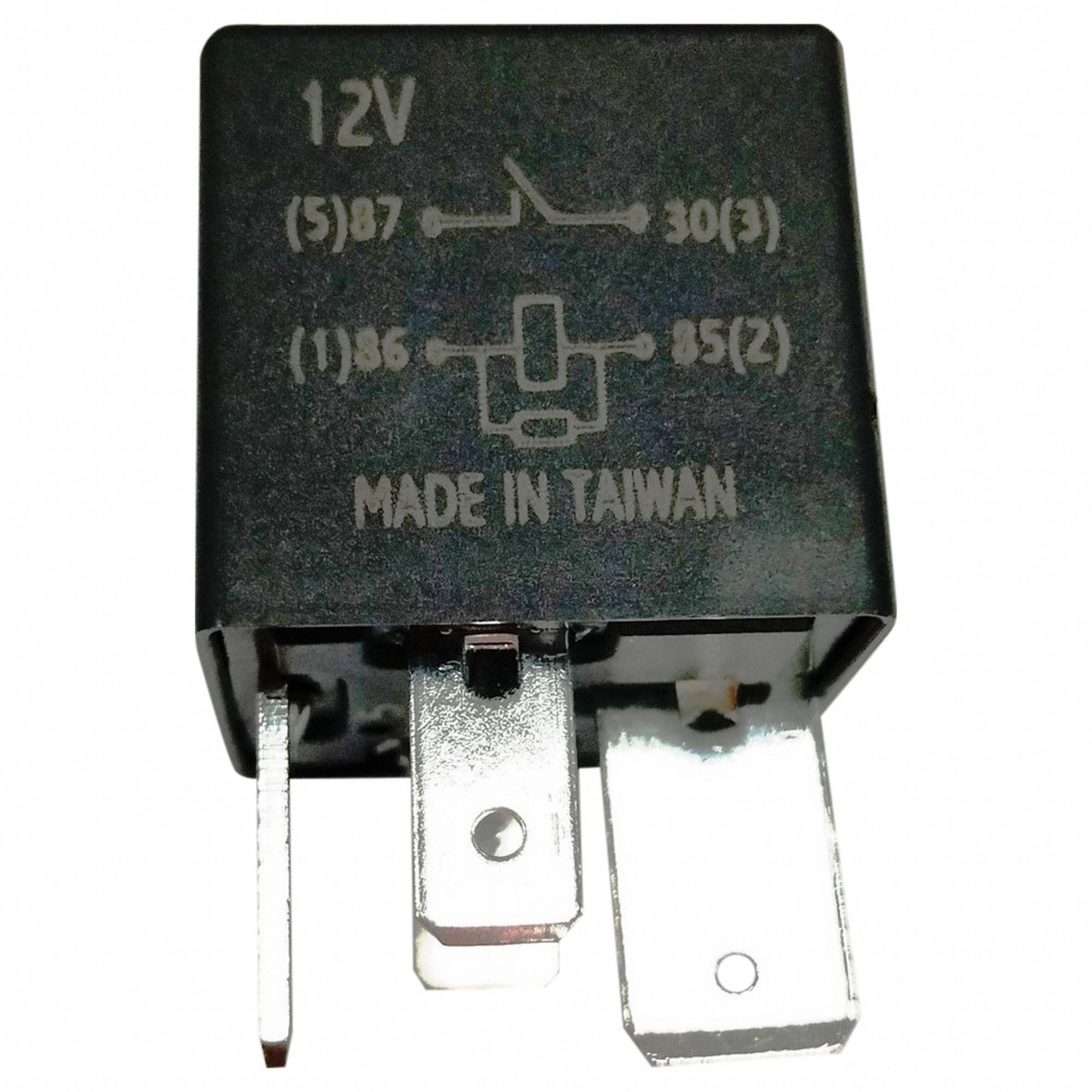 Automotive Relay: 12V DC, 4 Pins, B3 Configuration, SPST-NO, 50 A @ 12V Rating