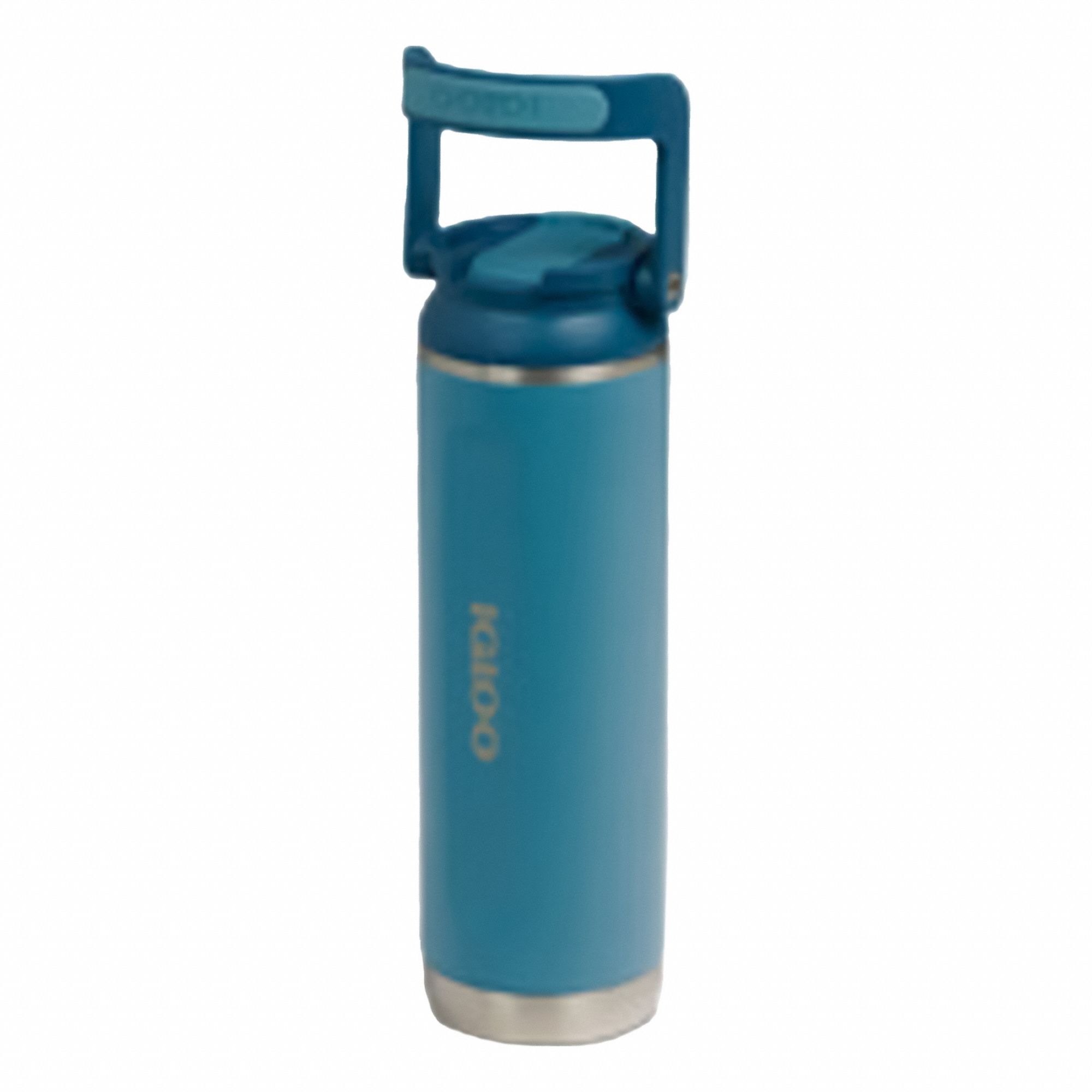 Drink Jug: 20 oz Capacity, Blue, Stainless Steel, BPA-Free, 9 5/8 in Overall Ht, Bottle
