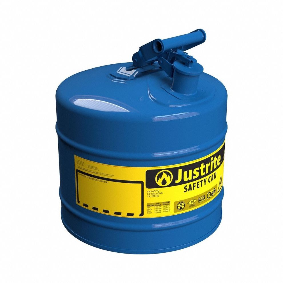 TYPE I SAFETY CAN Steel Blue 5 gal