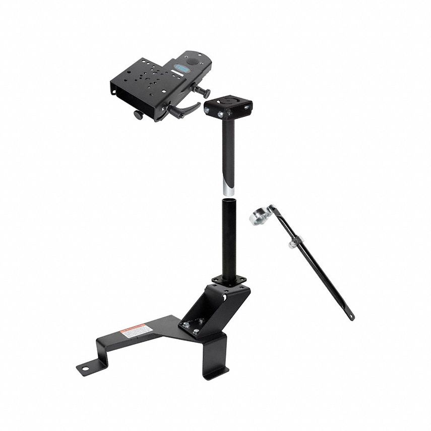 Van Pedestal System Kit: Pedestal Computer Mount, Passenger Vehicles, Passenger Seat