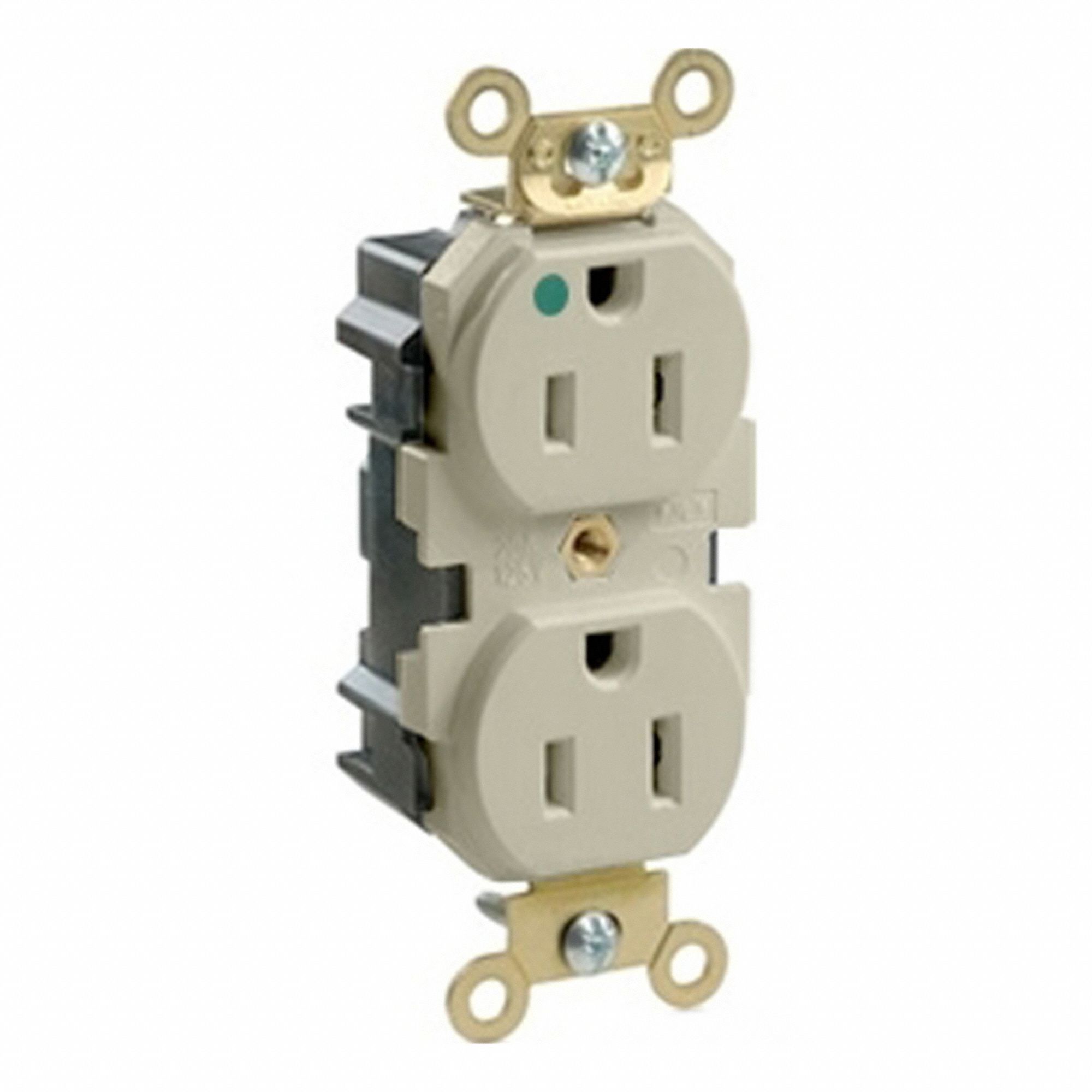 Lev-Lok MRI 15A 125V HG/TR Self-Gr Ivr