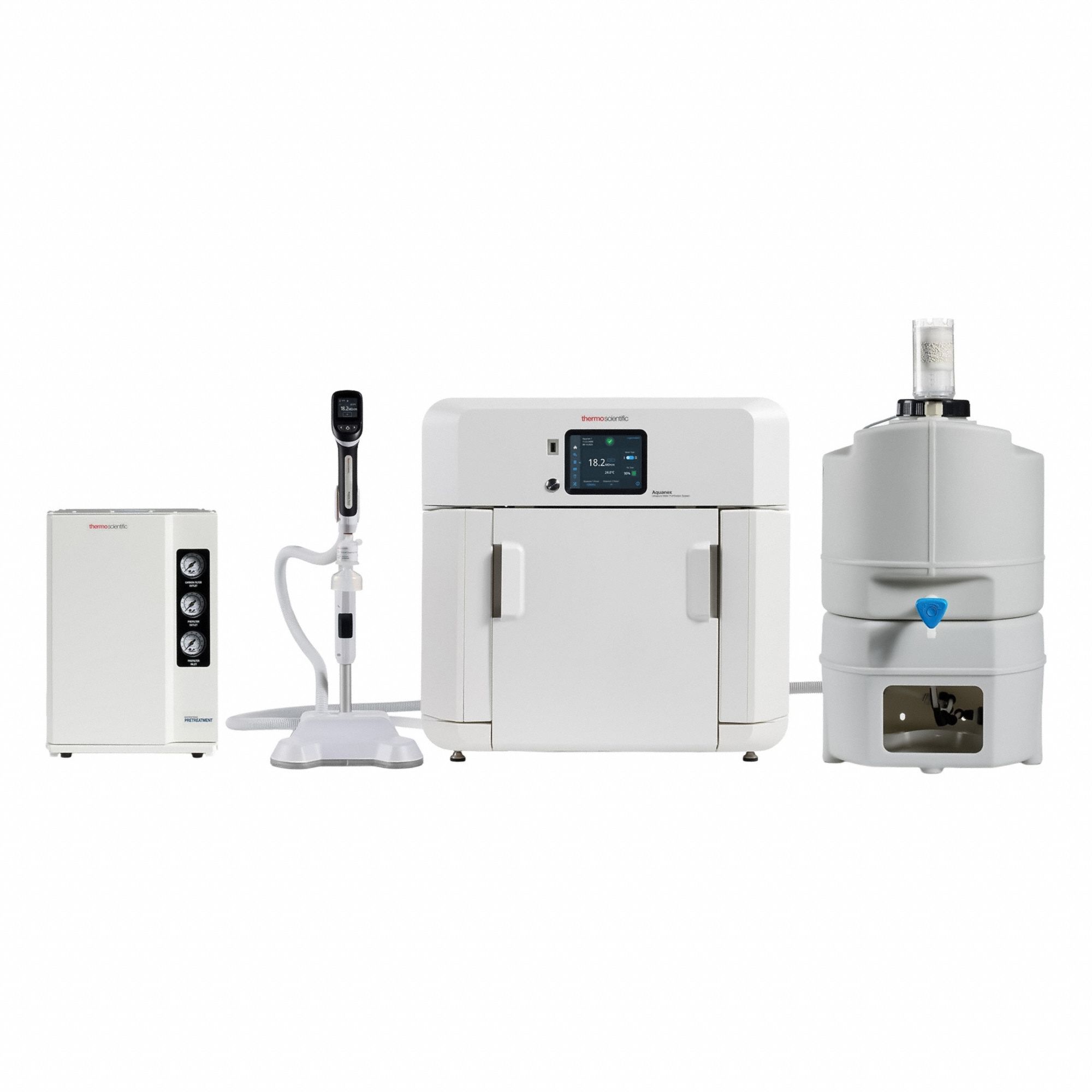 Water Purification System: Type I Water, 1.5 lpm Flow Rate, 18.2 Mohm.cm at 25°C