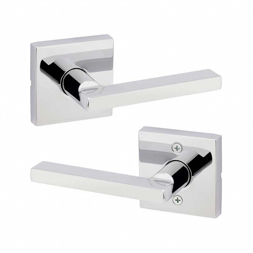 Door Lever Lockset: Passage Lever Locksets/Storeroom Lever Locksets, Chrome, ADA Compliant