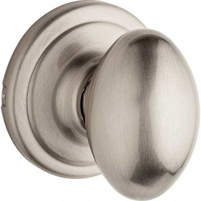 Door Knob Lockset: Passage Knob Locksets, Nickel