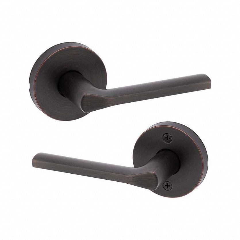 Door Lever Lockset: Passage Lever Locksets/Storeroom Lever Locksets, Bronze, ADA Compliant