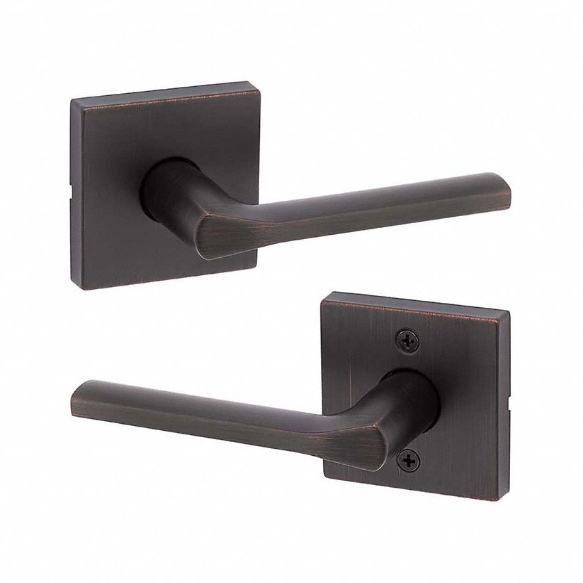 Door Lever Lockset: Passage Lever Locksets/Storeroom Lever Locksets, Bronze, ADA Compliant