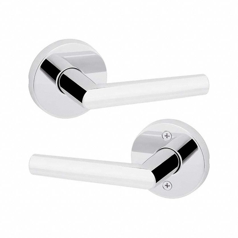 Door Lever Lockset: Passage Lever Locksets/Storeroom Lever Locksets, Chrome, ADA Compliant