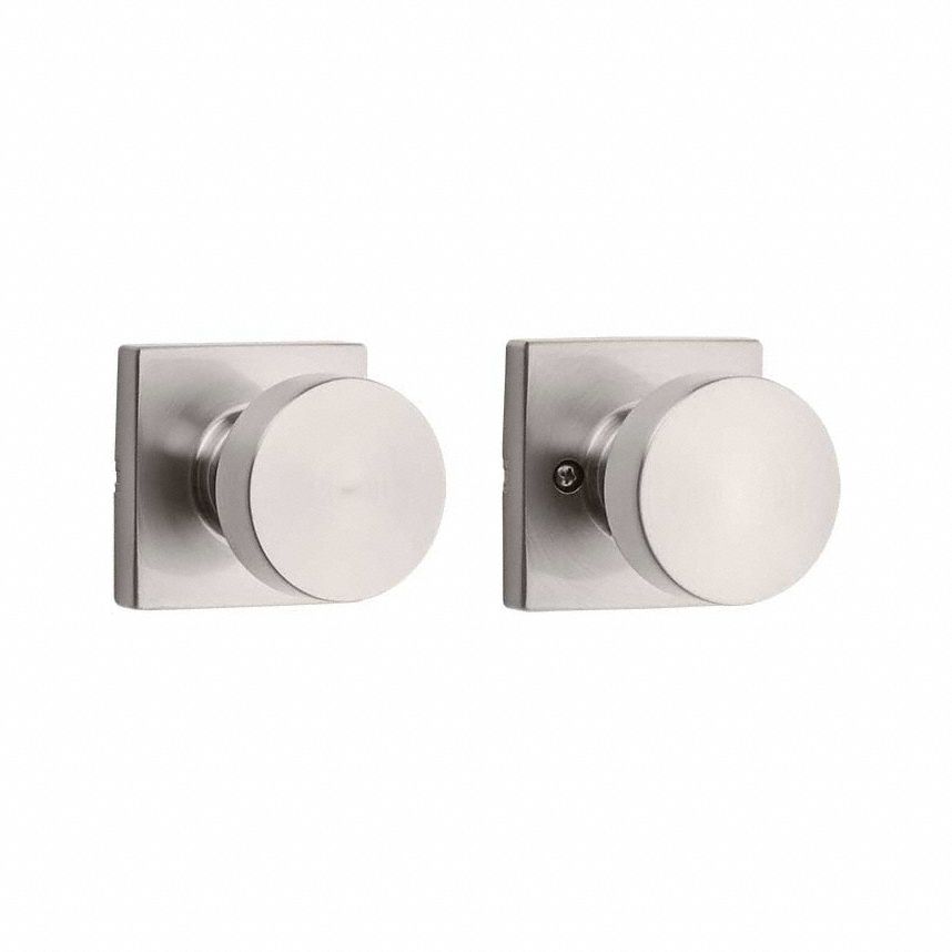Door Knob Lockset: Passage Knob Locksets, Nickel