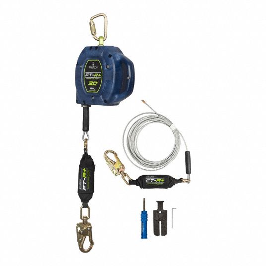 FALLTECH, Steel Carabiner Anchor, Harness Steel Swivel Snap Hook, Self ...