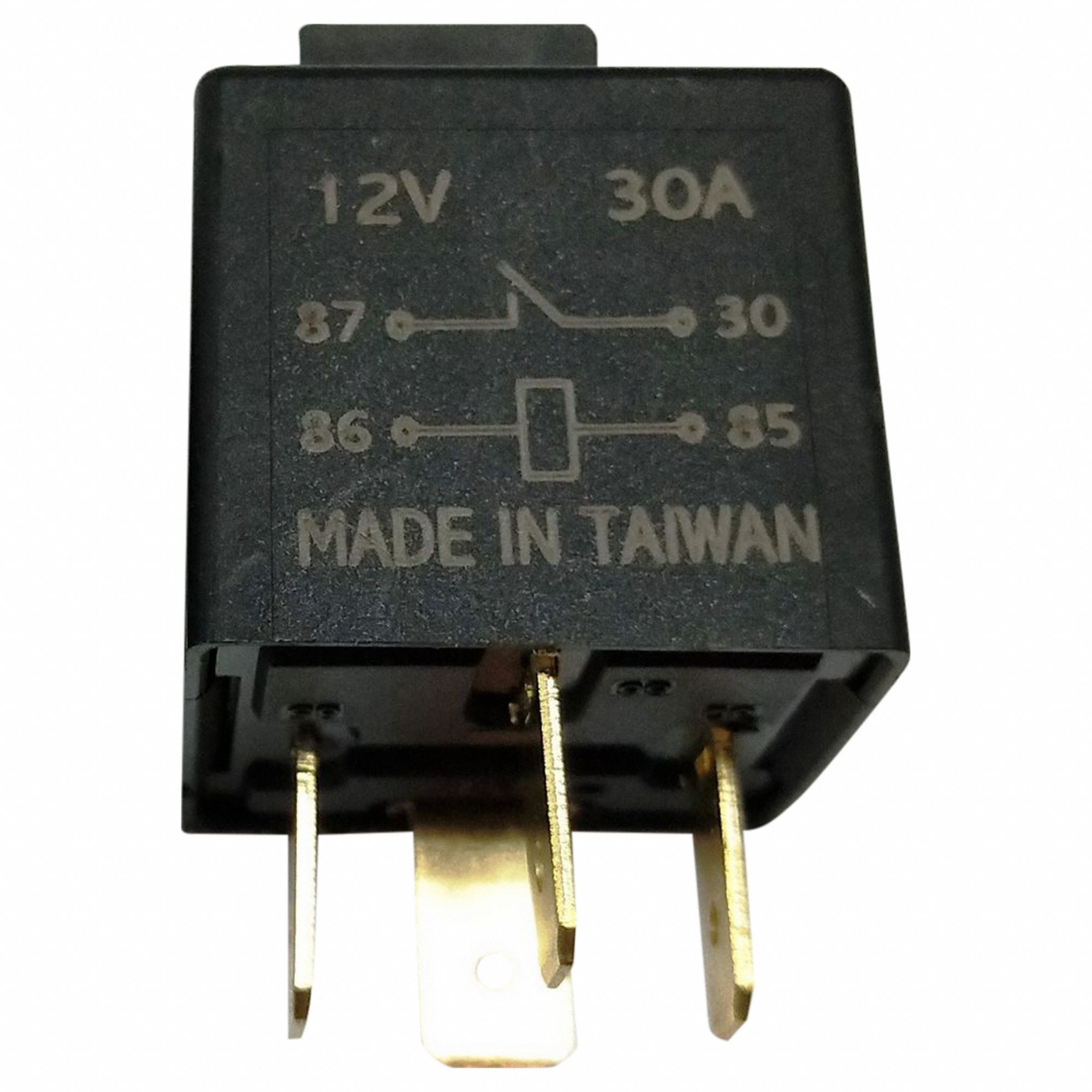 Automotive Relay: 24V DC, 4 Pins, A Configuration, SPST-NO, 30 A @ 12V Rating