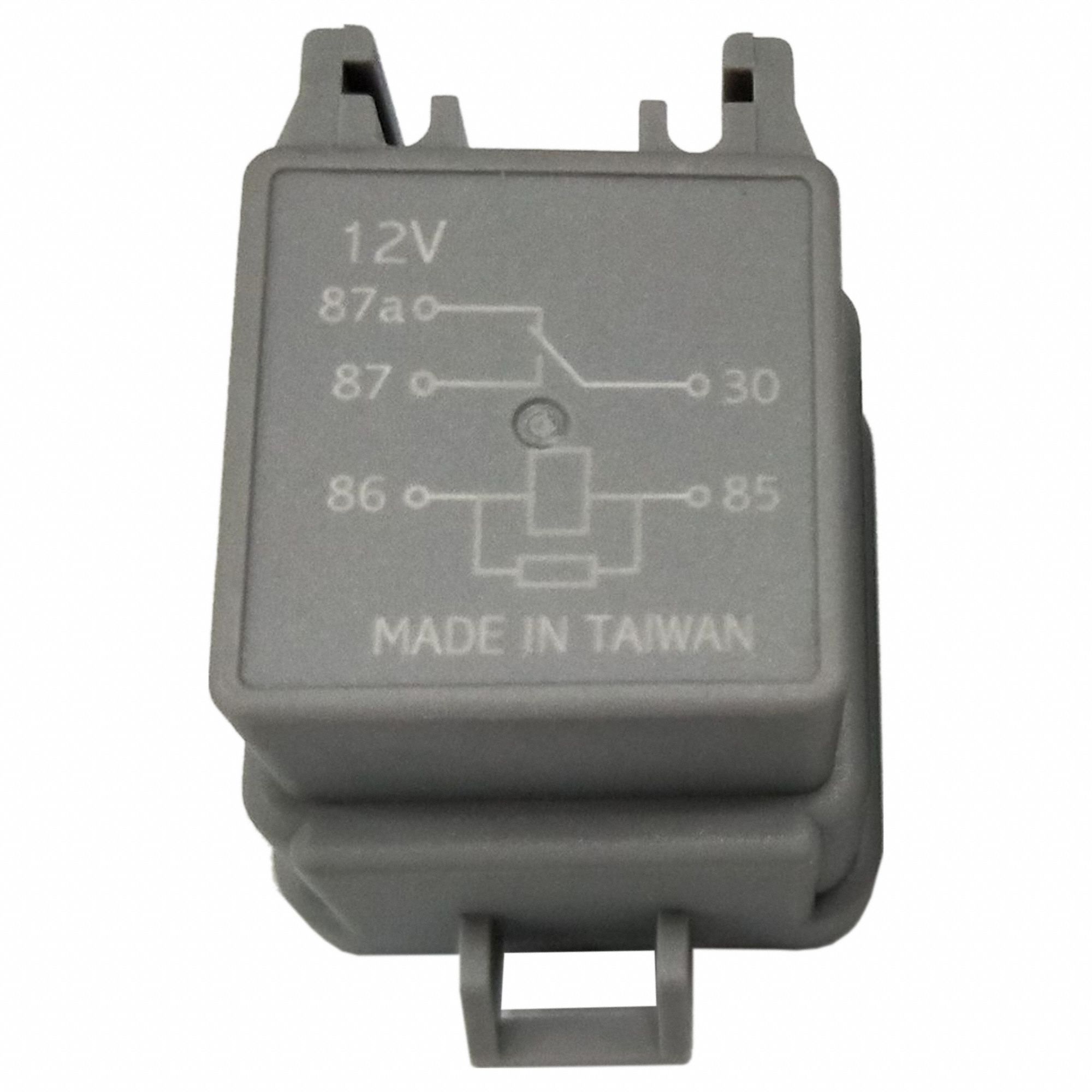 Automotive Relay: 12V DC, 5 Pins, D Configuration, SPDT, 20 A @ 12V Rating