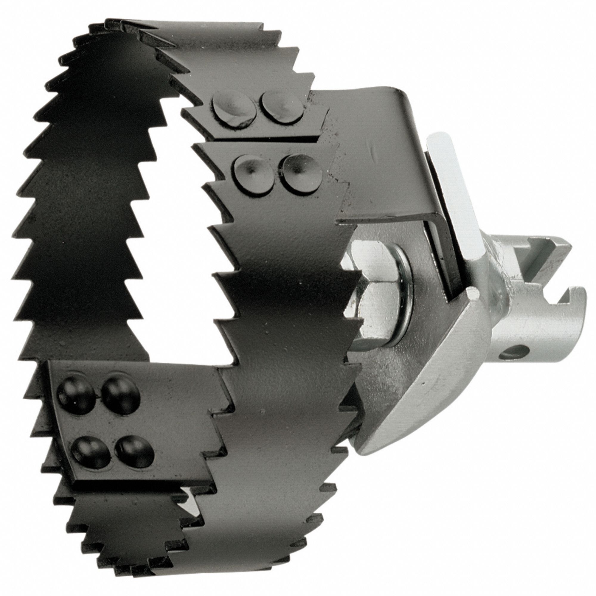 Drain Cleaning Cutter: 7/8 in Connection, 7 7/8 in Max. Pipe Dia., 90 mm Wd.