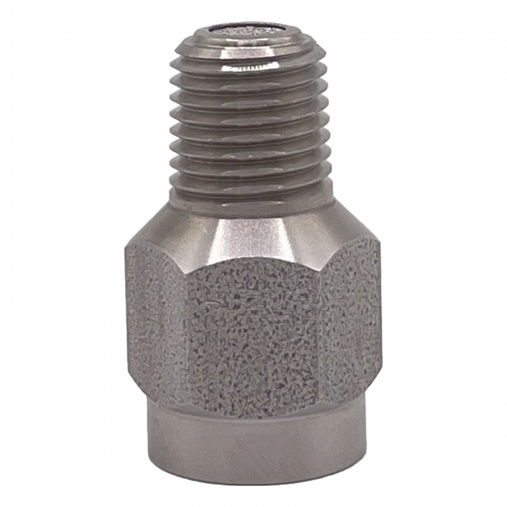 Pressure Gauge Snubber: 303 Stainless Steel, Filter, 303 Stainless Steel NPT, 0 Pistons, Oil