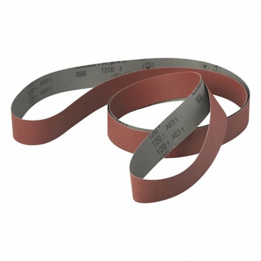 3M CUBITRON II, 2 in W x 72 in L, Ceramic, Sanding Belt - 448C74 ...