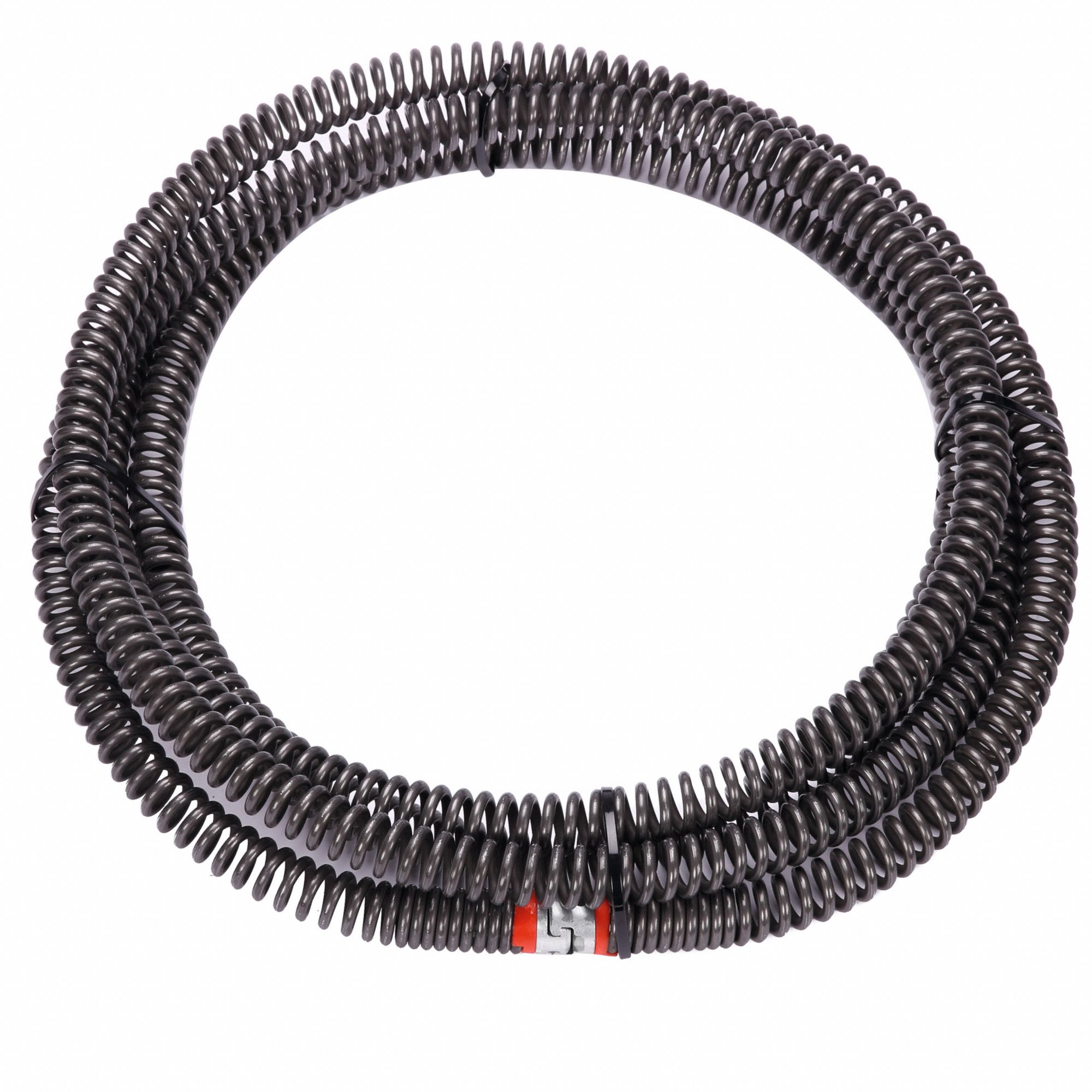 Drain Cleaning Cable: 7/8 in Dia., 14.7 ft Lg., Hollow Core, Coupling, Use with R600