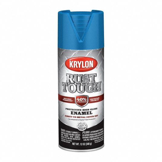 KRYLON, Premium Spray Paints, Blue, Spray Paints - Rust Preventative ...