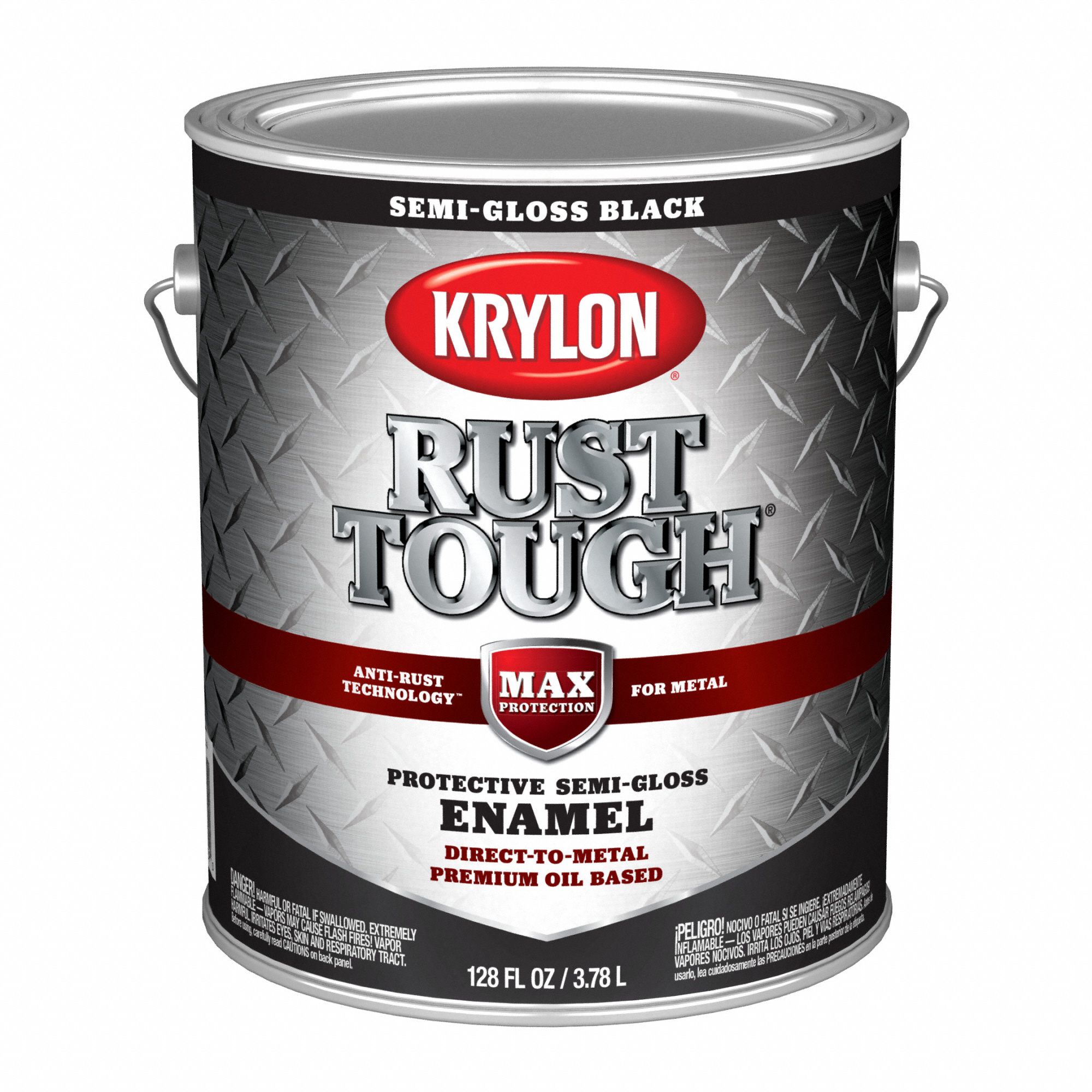 Rust Tough Enamel Black Semi-Gloss 1G