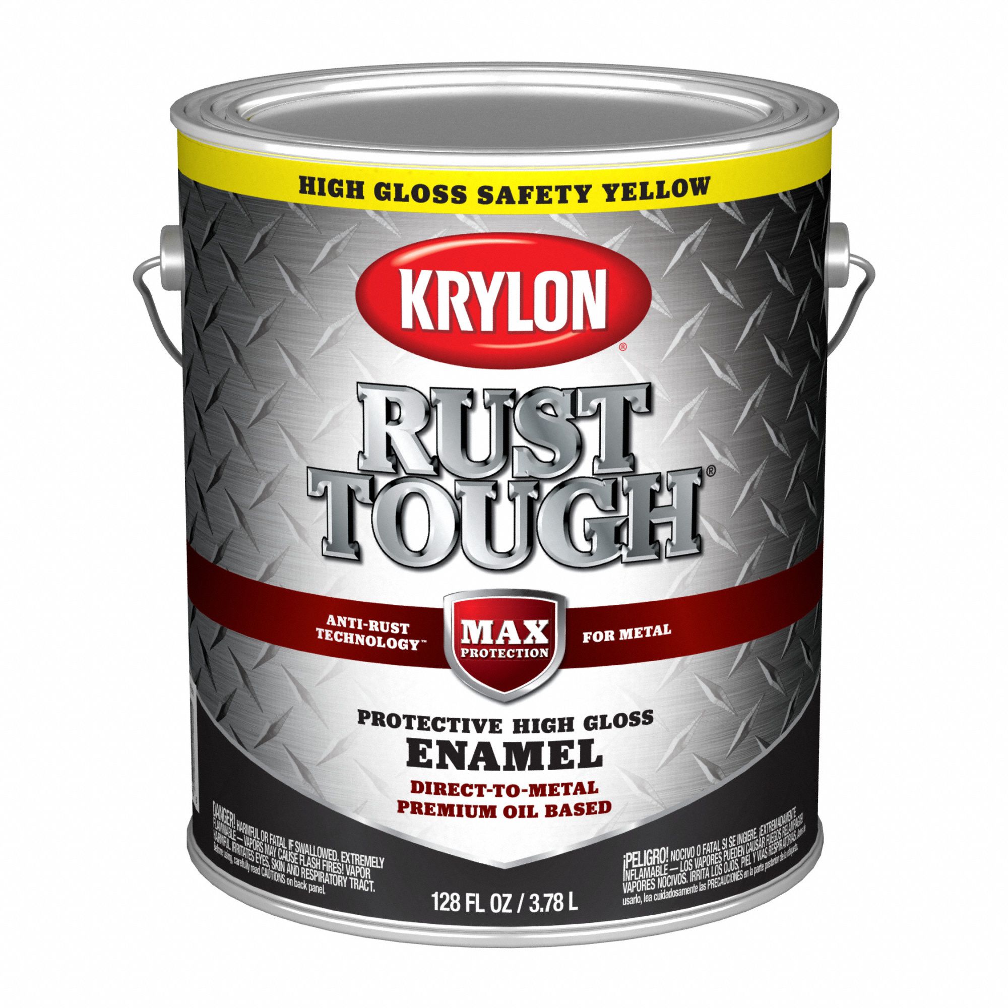 Rust Tough Enamel Safety Yellow Gloss 1G