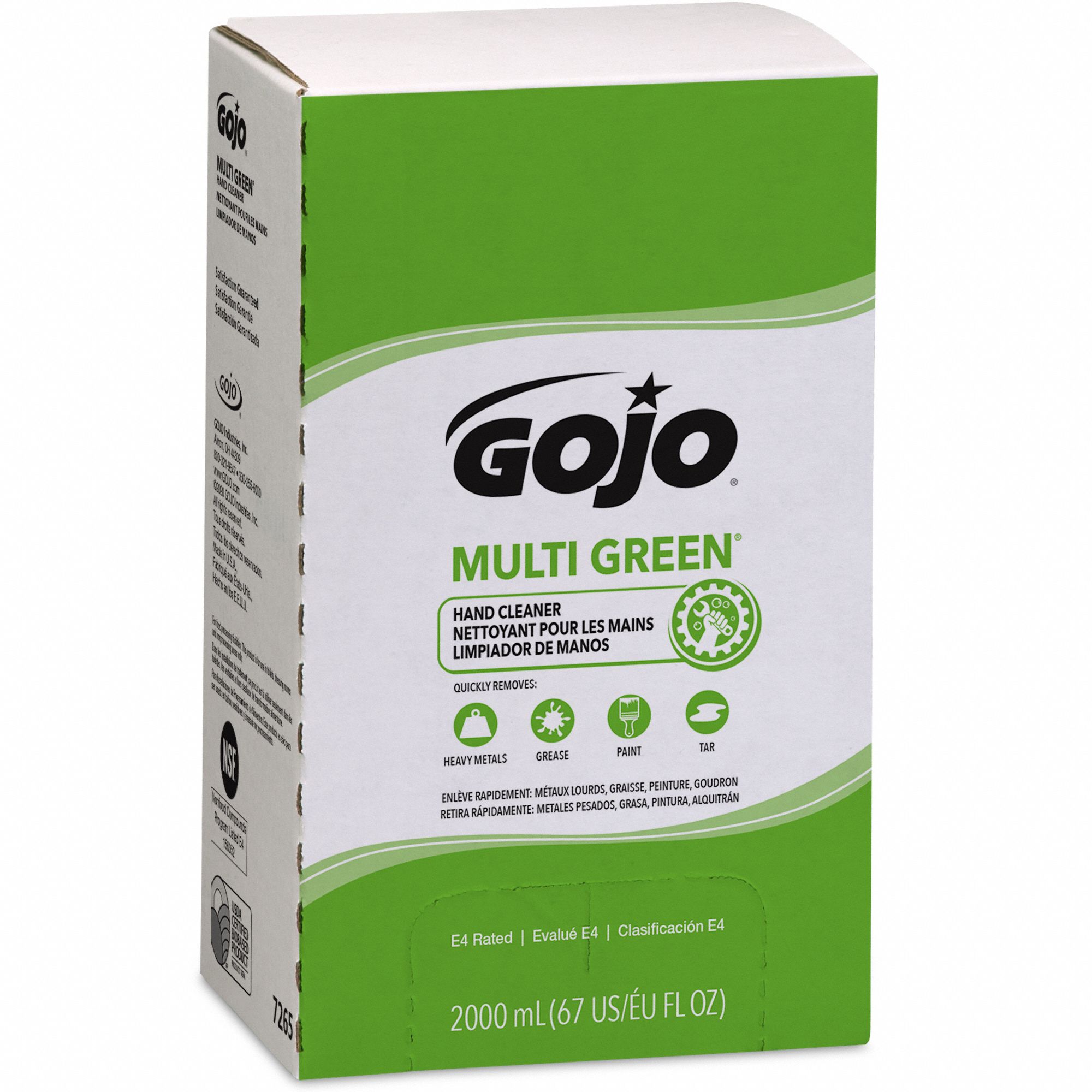 GOJO Multi Green Gel Hand Soap Cleaner Citrus Scent 67.63 Oz Carton Of 4  Bottles - Office Depot