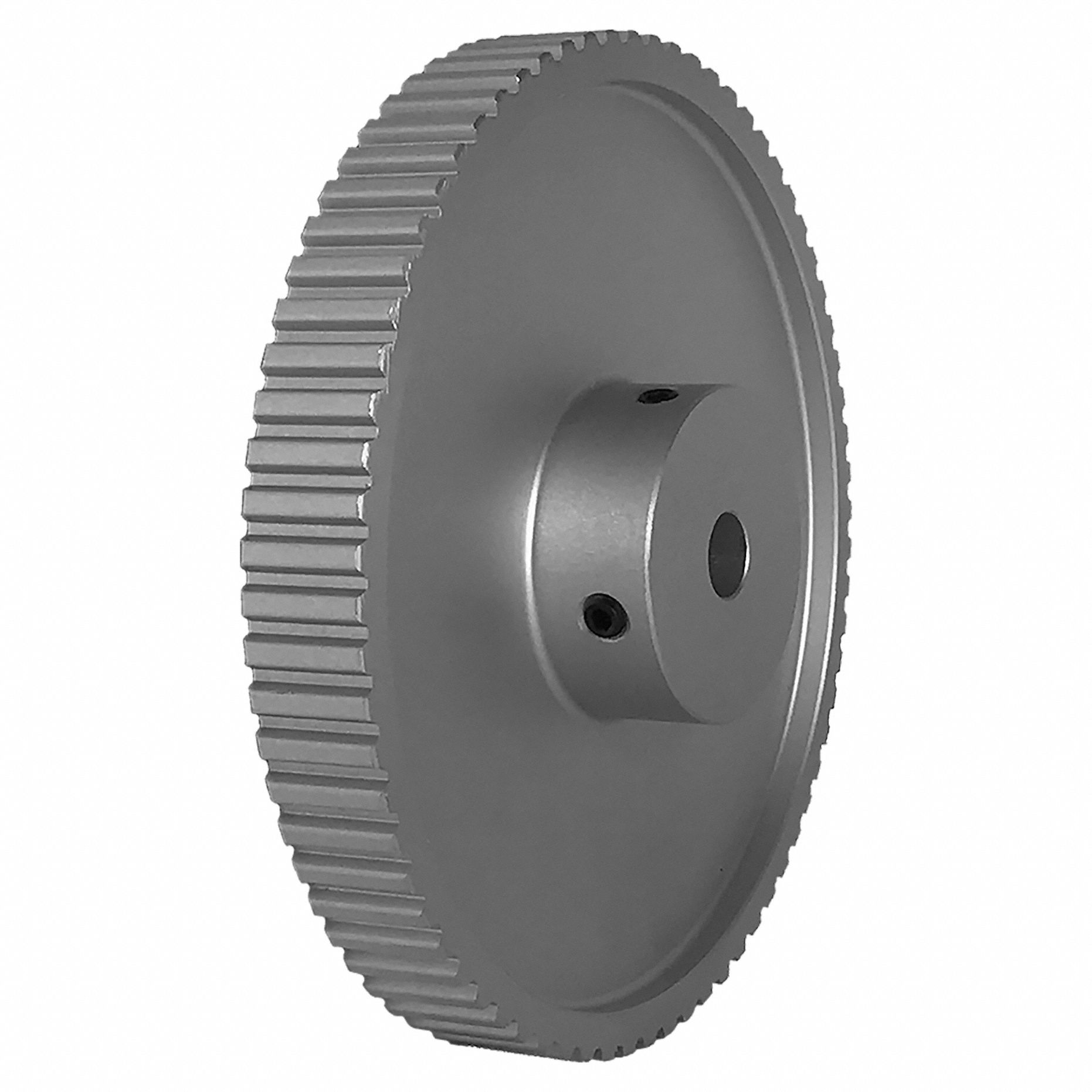 Timing Pulley: Trapezoidal, Fixed, For XL Timing Belt Section, For 3/8 in Belt Wd