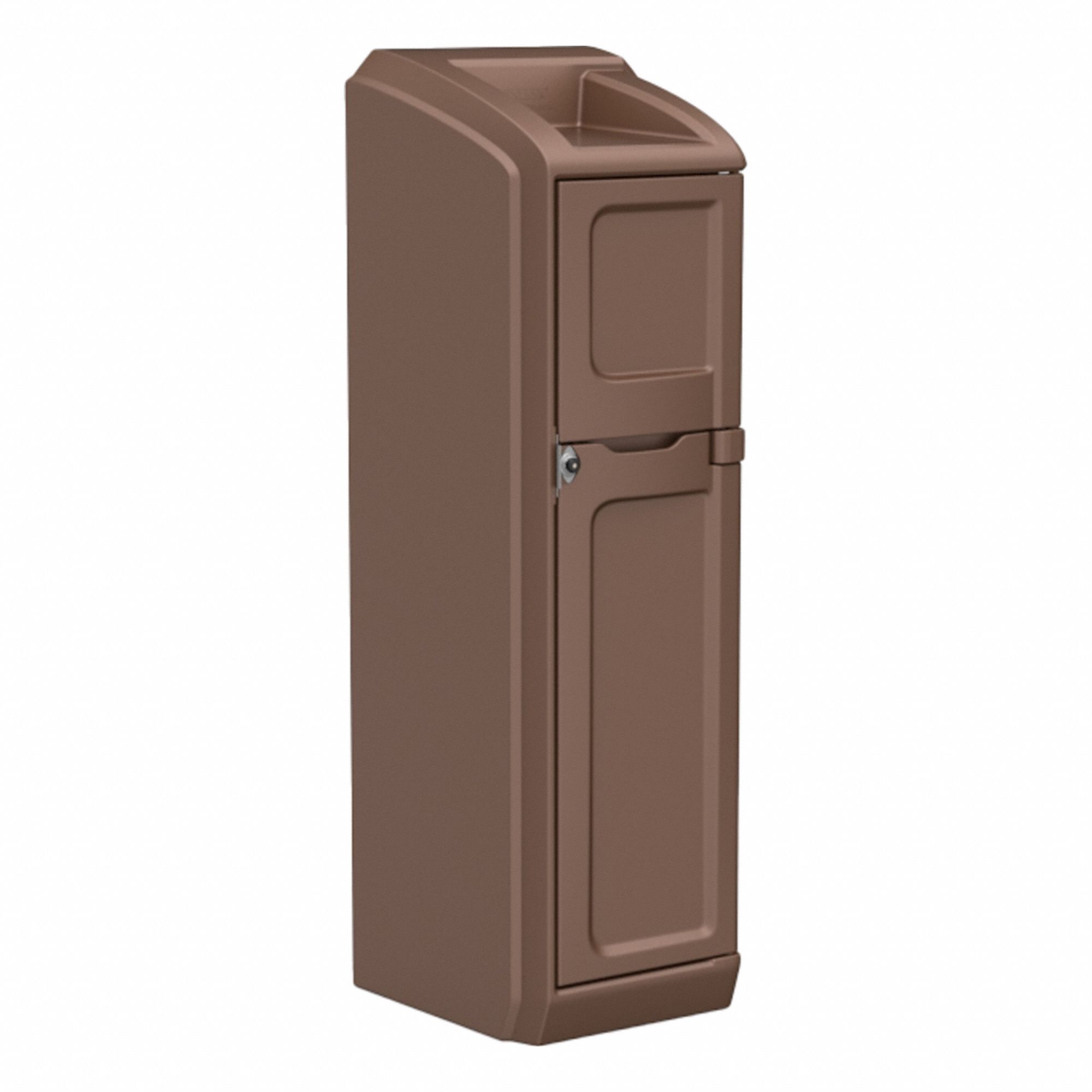 Locker Door: Brown,