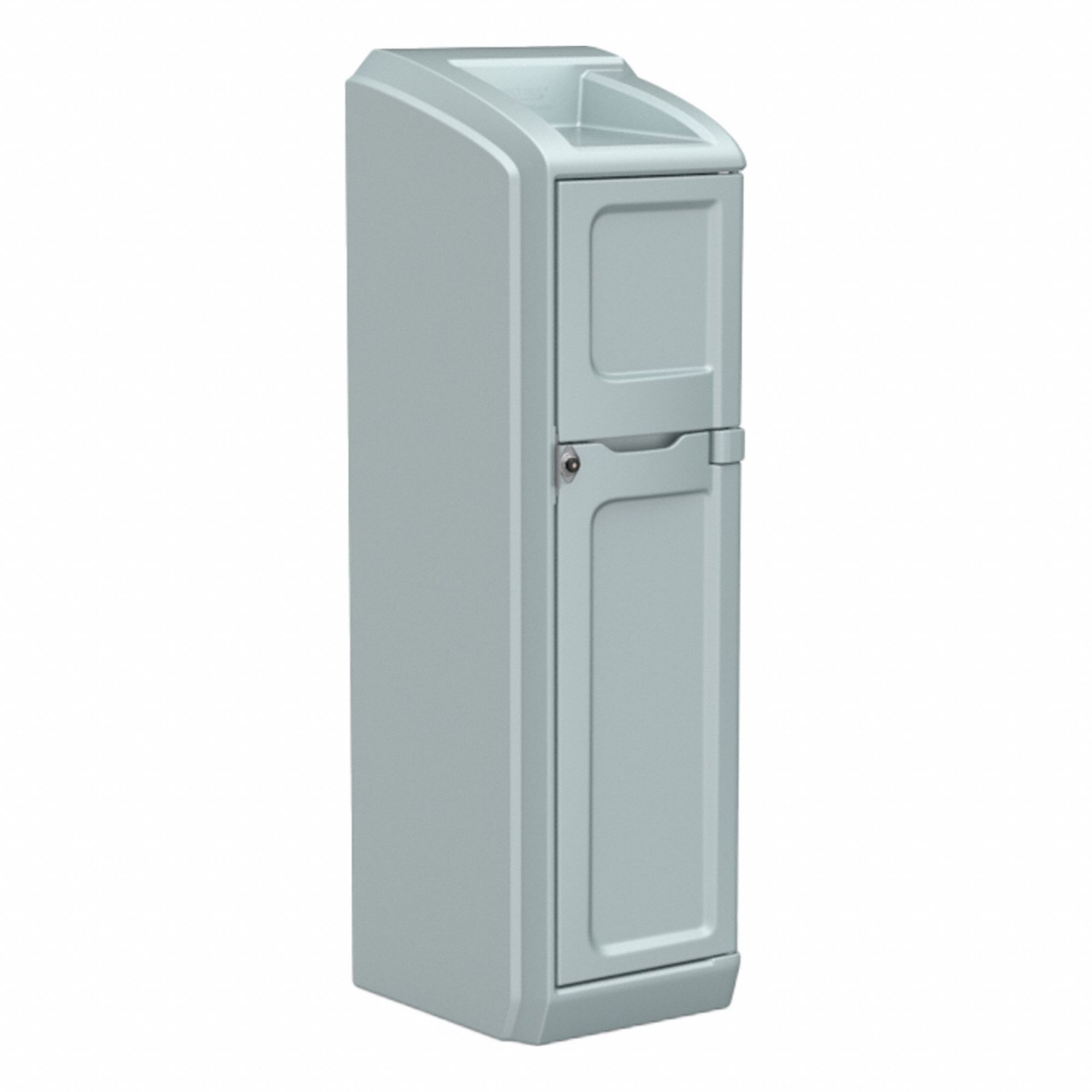 Locker Door: Gray,