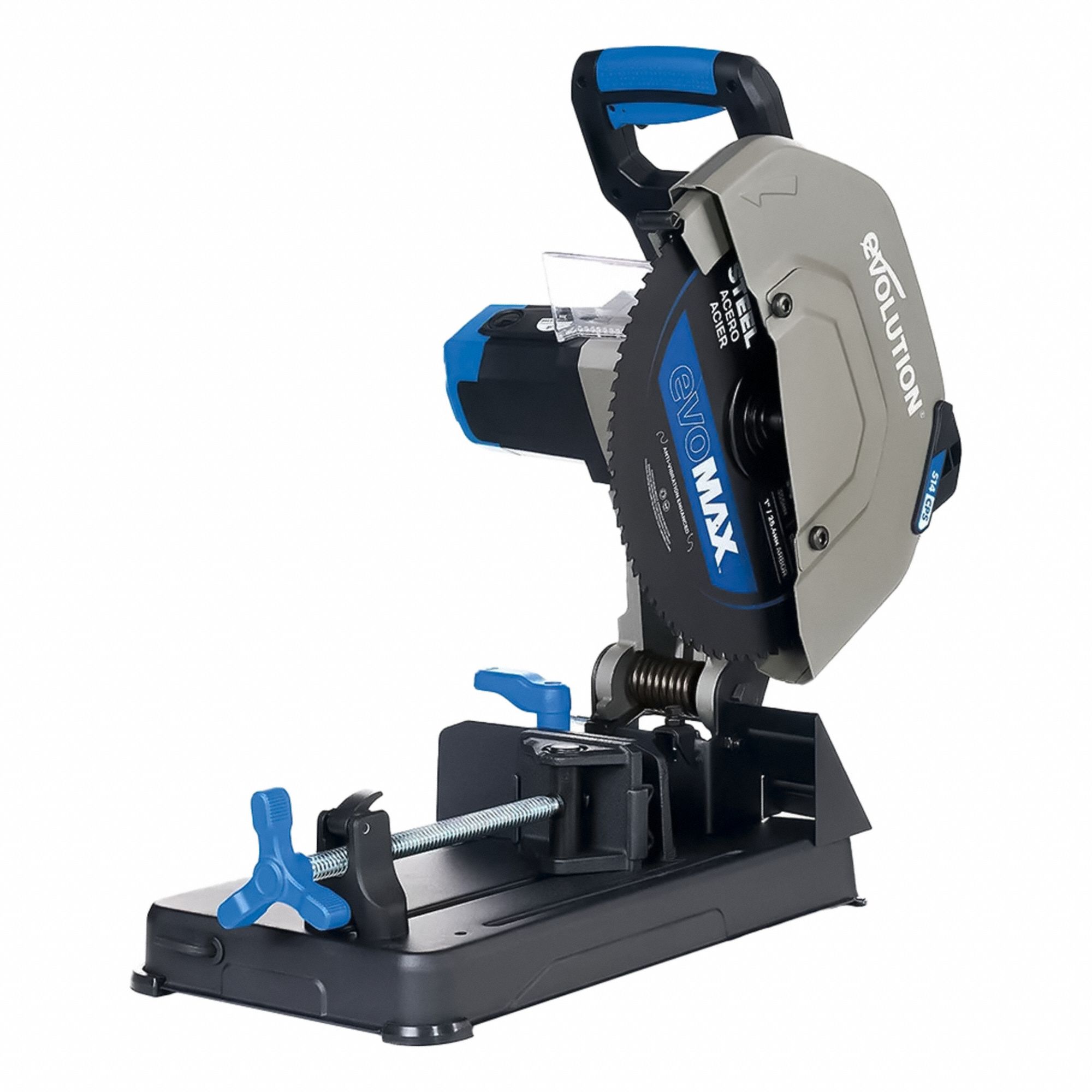 Chop Saw: 14 in Blade Dia., 1, 100 RPM Max. Blade Speed, 120V AC, 15 A Current, Chop Saw