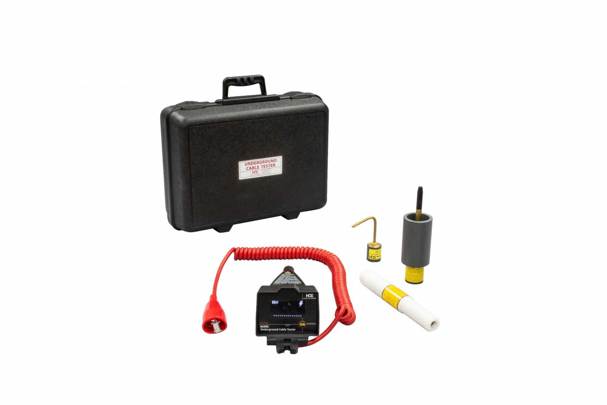 Cable and Insulation Tester: 1, 500 ft Max Fault Locating Dp, 60 Hz Max Freq Measurement, Light