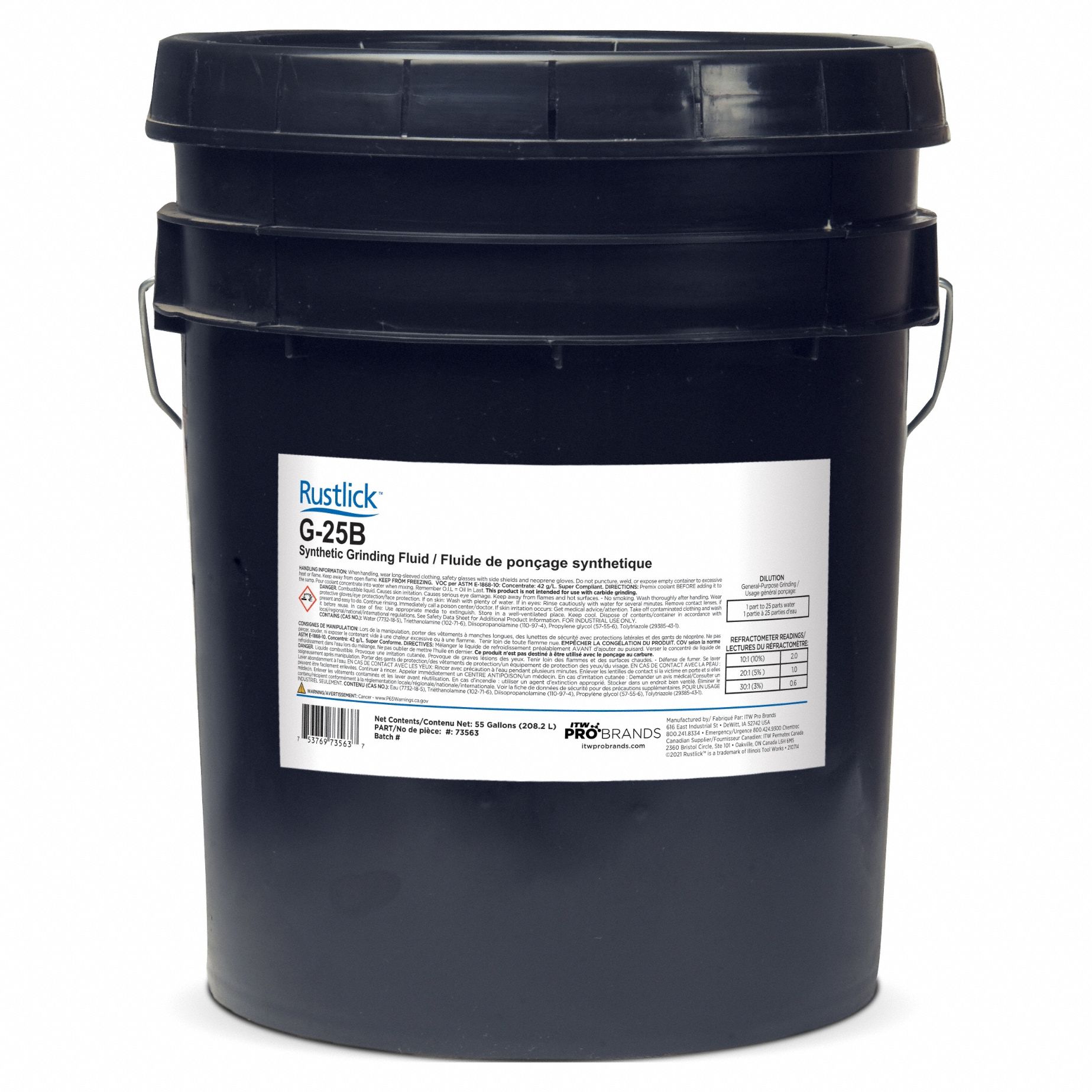 G-25B SYNTHETIC GRINDING FLUID
