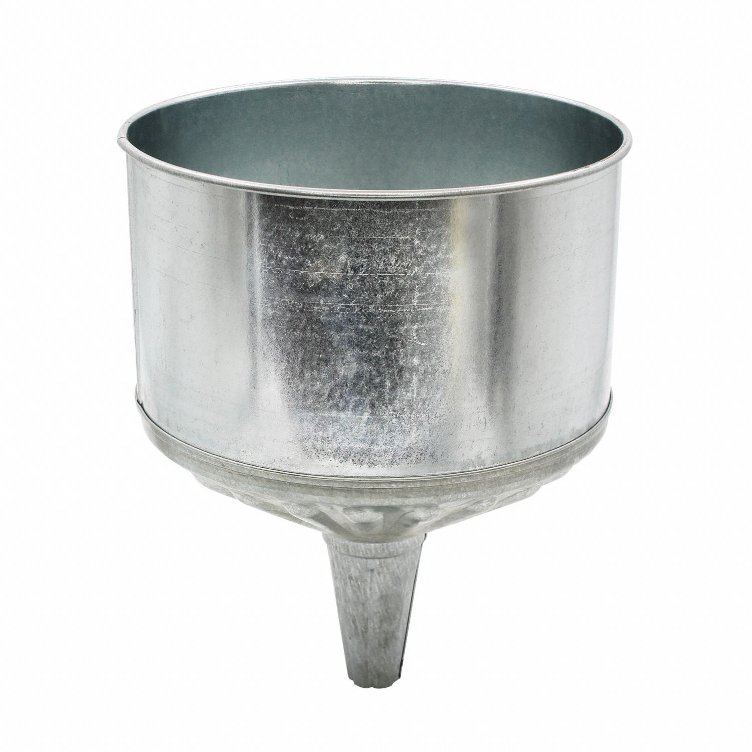 Funnel, Galvanized, 8 qt. Cap.