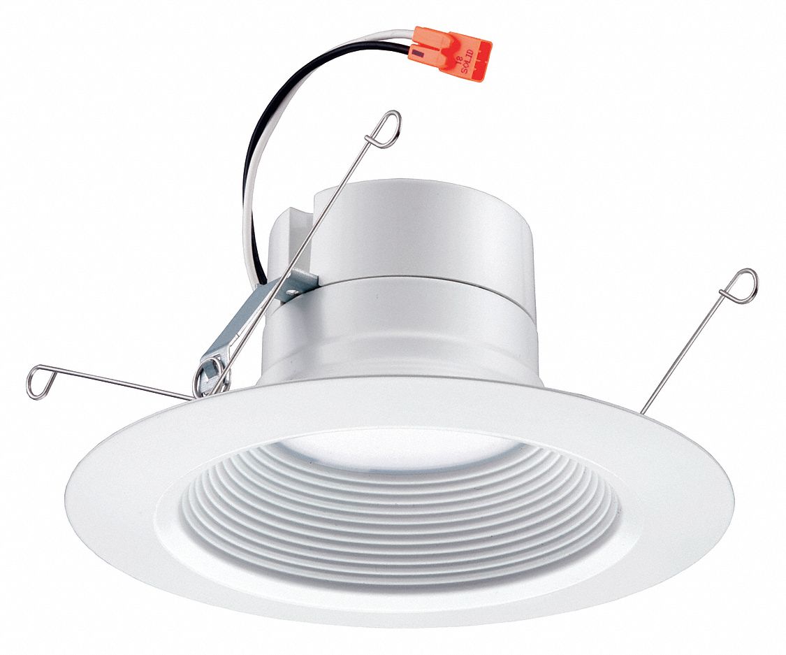 HOLOPHANE Luminario LED,825 Lúmenes,5000K Luces LED Empotradas