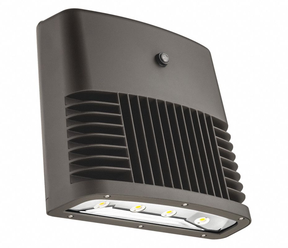 HOLOPHANE Luminaria de Pared, Acabado Bronce Oscuro, Longitud 71/2