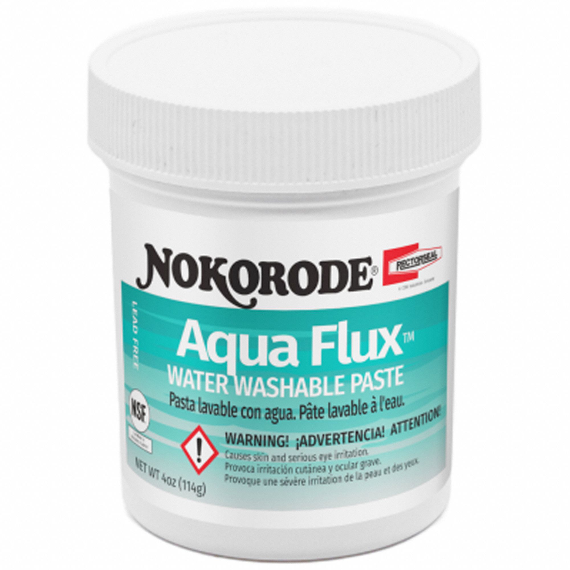 RECTORSEAL, 4 oz, Jar, Soldering Flux 442Y4874047 Grainger