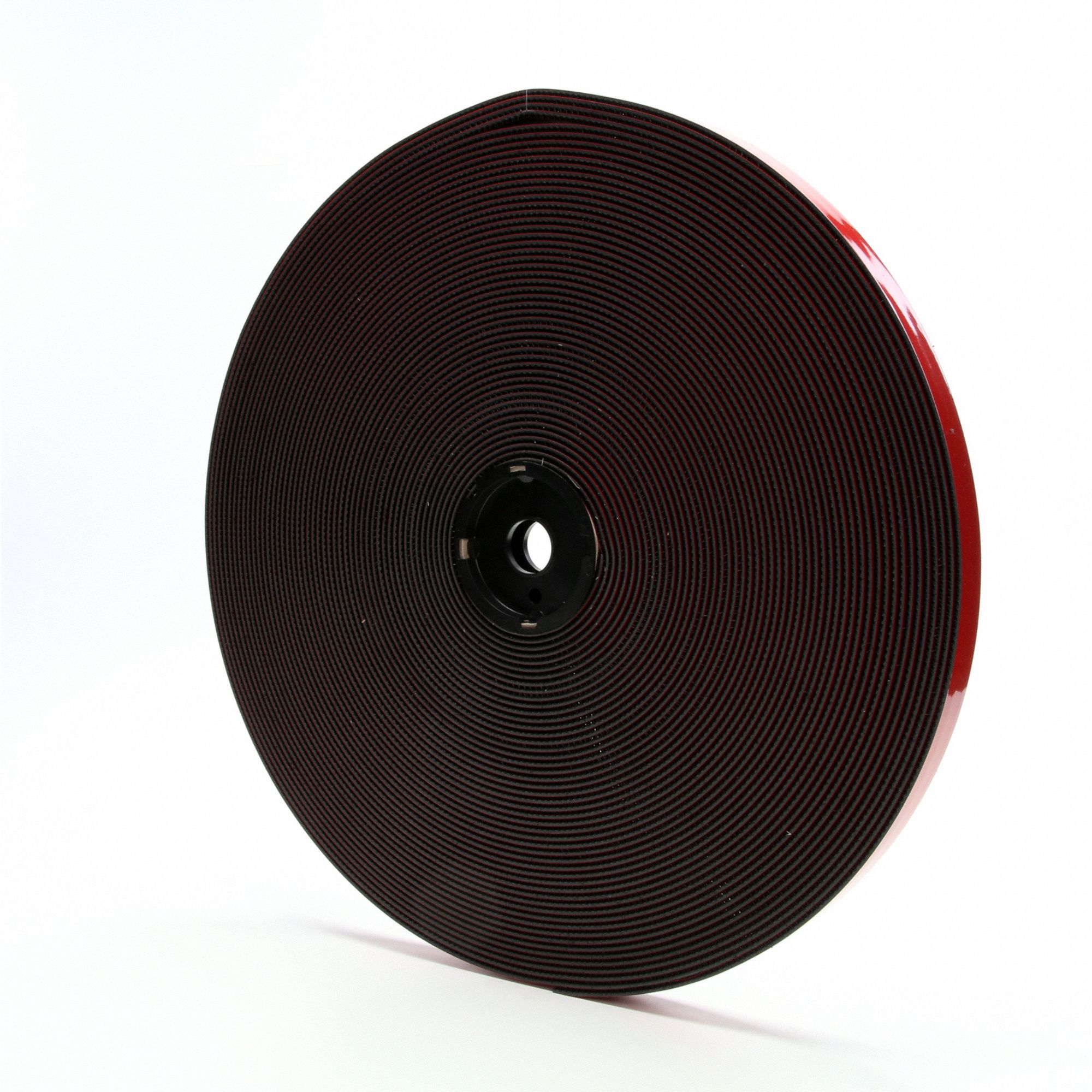 Hook-and-Loop Fastener: Roll, Black, Self-Mating, 1 in Overall Wd, 210 ft Overall Lg