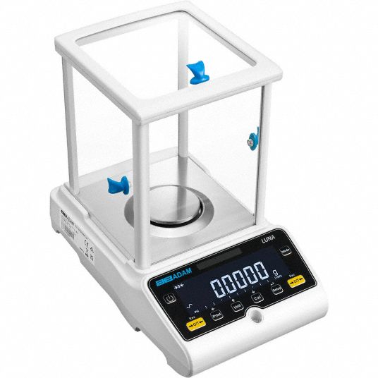 ADAM EQUIPMENT, 250 g Capacity, 0.0001 g Readability, Lab Balances ...