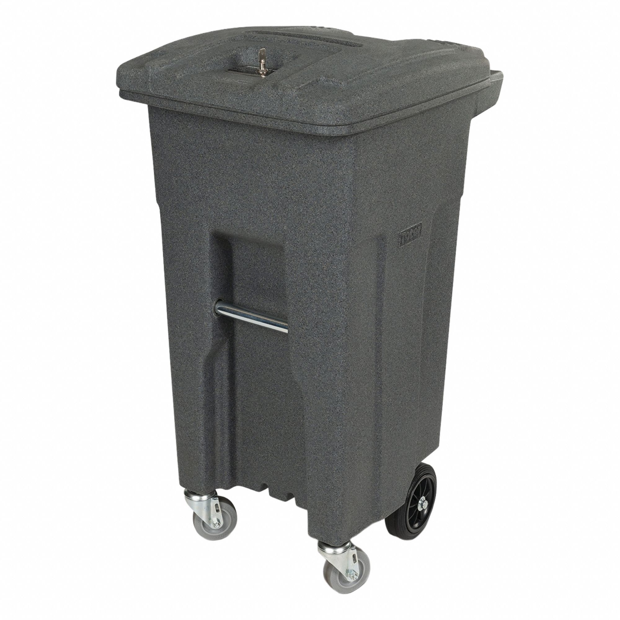 Confidential Trash Can Gry 32 gal